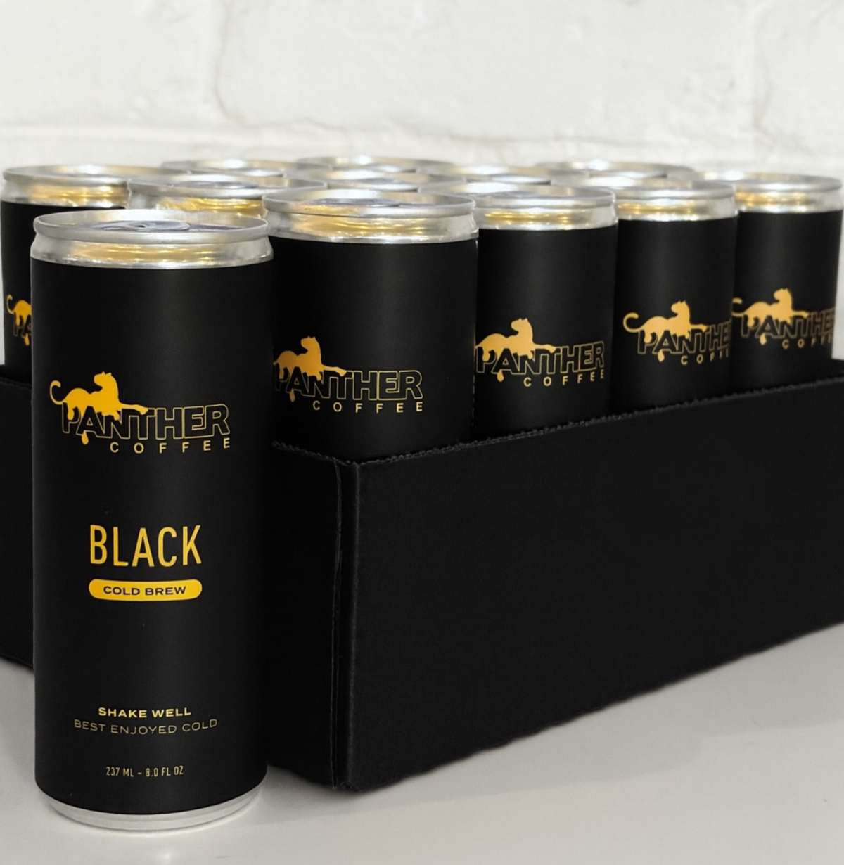 Black Cold Brew Cans (Case of 12)